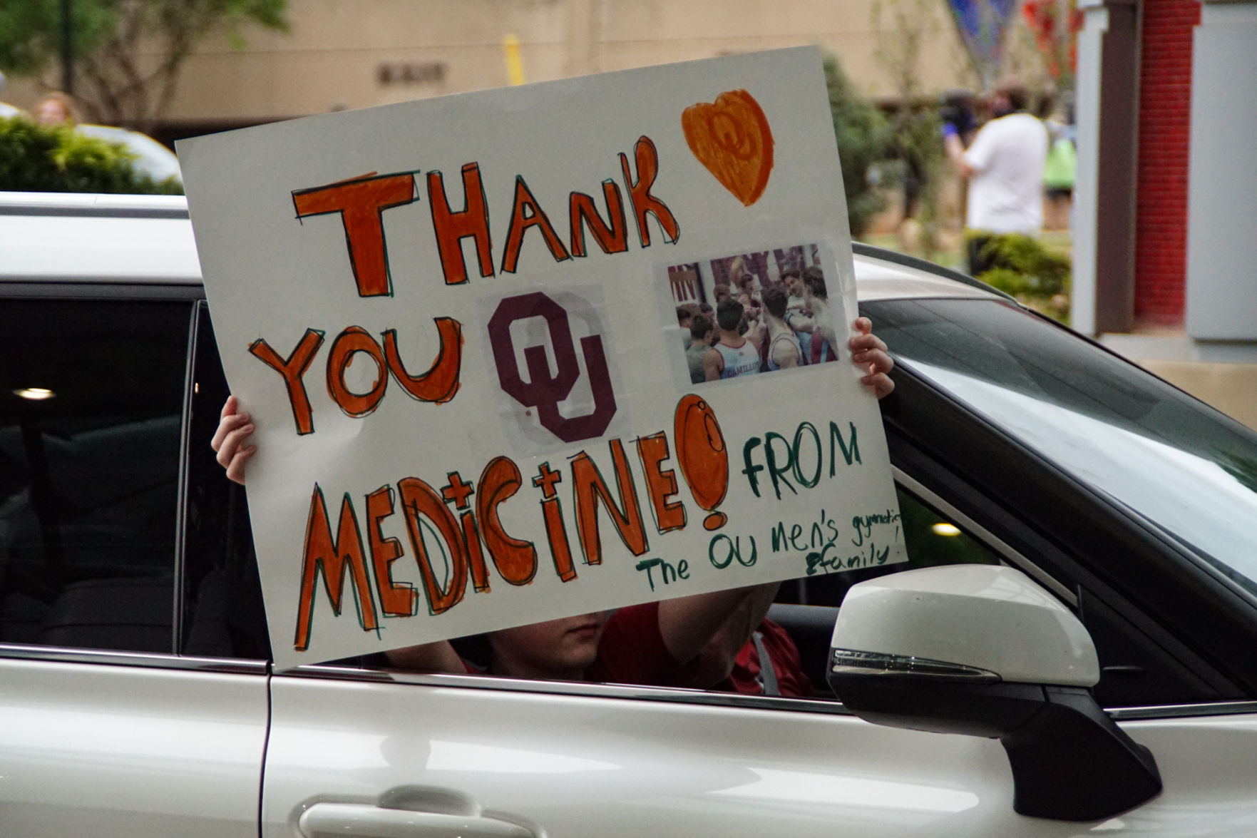 Thank you sign